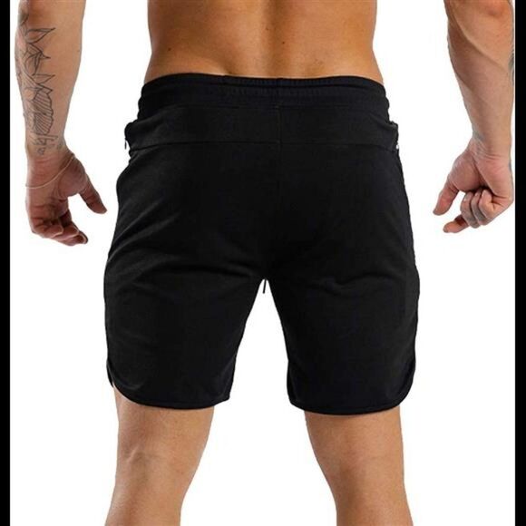 Men's Workout ShortsRunning Shorts Gym Shorts for Men with Zipper